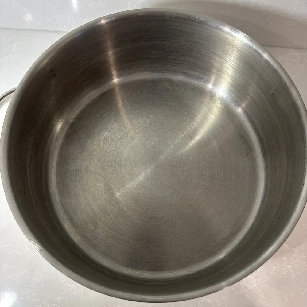 Princess House 4 Qt Pot Stainless Steele 18/10